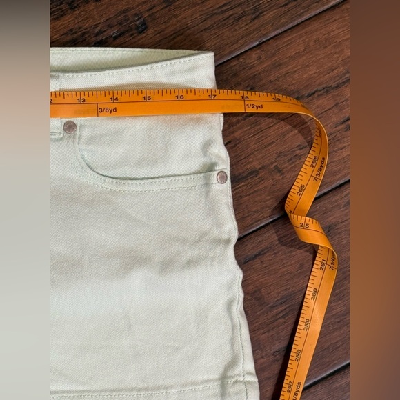 JoeFresh Mint Green Denim Shorts size 10 - Picture 4 of 5